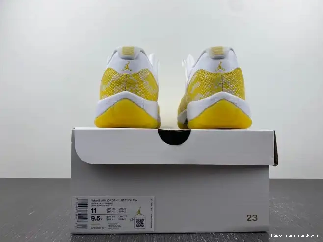 Cheap Husky Yellow AH7860-107 Air WMNS Jordan Snakeskin Low 11 0520